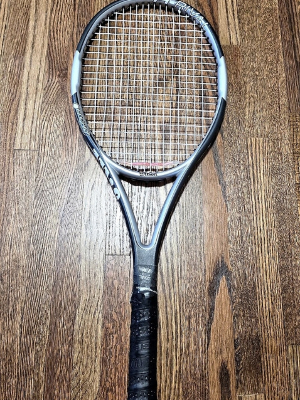 Wilson Hyper Hammer Tennis Racket Black & Gray